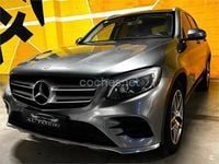 Usado Mercedes GLC250 AMG line 204 CV (150 kW) 2016 Gris / plata SUV