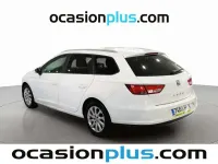 Usado Seat Leon ST Style 105 CV (77 kW) 2014 Blanco Familiar