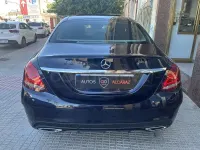 Usado Mercedes C220 AMG 170 CV (125 kW) 2014 Azul Berlina