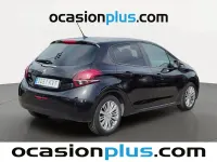 Usado Peugeot 208 Signature Sky 82 CV (60 kW) 2019 Negro Utilitario