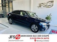 Usado Mercedes GLC220 194 CV (142 kW) 2020 Azul Coupe