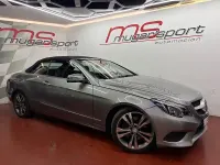 Usado Mercedes E200 184 CV (135 kW) 2014 Gris / plata Descapotable