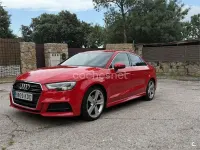 Usado Audi A3 S-Line 150 CV (110 kW) 2017 Rojo Berlina