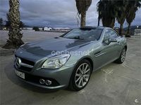 Usado Mercedes SLK200 184 CV (135 kW) 2011 Gris / plata Descapotable