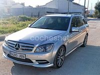 Usado Mercedes C220 Avantgarde 170 CV (125 kW) 2011 Gris / plata Familiar