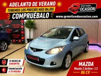 Usado Mazda 2 Active 86 CV (63 kW) 2007 Azul Utilitario