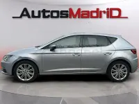Usado Seat Leon XCELLENCE 130 CV (95 kW) 2020 Gris / plata Berlina