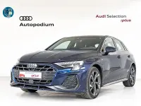 Usado Audi A3 S-Line 204 CV (150 kW) 2025 Azul Berlina