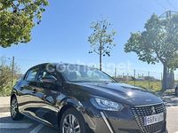 Usado Peugeot 208 Style 100 CV (73 kW) 2021 Negro Utilitario