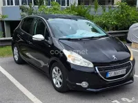 Usado Peugeot 208 Style 92 CV (67 kW) 2014 Azul Utilitario