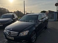 Usado Mercedes C220 Avantgarde 170 CV (125 kW) 2008 Negro Familiar