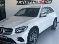 Usado Mercedes GLC220 170 CV (125 kW) 2019 Blanco SUV