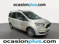 Usado Ford Tourneo Courier Ambiente 100 CV (73 kW) 2016 Gris Monovolumen
