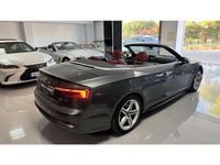 Usado Audi A5 Cabriolet S-Line 190 CV (139 kW) 2018 Gris Descapotable