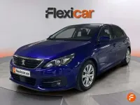 Usado Peugeot 308 Style 131 CV (96 kW) 2018 Azul Utilitario