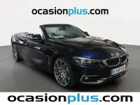 Usado BMW 420 Luxury Line 190 CV (139 kW) 2018 Azul Descapotable
