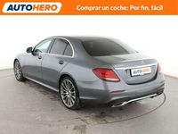 Usado Mercedes E350 AMG line 299 CV (219 kW) 2018 Gris Berlina