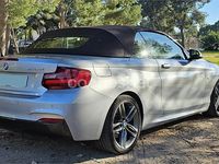 Usado BMW 220 Comfort Edition 190 CV (139 kW) 2015 Gris / plata Descapotable