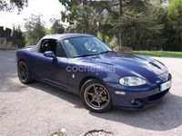 Usado Mazda MX5 Touring 110 CV (80 kW) 2001 Azul Descapotable