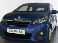 Usado Peugeot 108 Active 72 CV (52 kW) 2021 Azul Utilitario