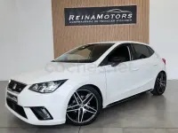 Usado Seat Ibiza FR 115 CV (84 kW) 2018 Blanco Utilitario