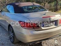 Usado Mercedes E350 258 CV (189 kW) 2016 Gris / plata Descapotable