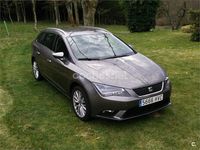 Usado Seat Leon ST Style 105 CV (77 kW) 2013 Gris / plata Familiar