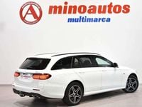 Usado Mercedes E300 AMG line 306 CV (225 kW) 2021 Blanco Familiar