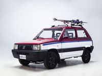 Usado Fiat Panda 4x4 54 CV (39 kW) 1998 Rojo/ blanco Utilitario