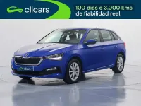 Usado Skoda Scala Ambition 95 CV (69 kW) 2020 Azul Utilitario