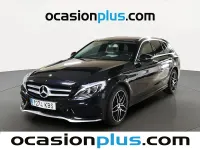 Usado Mercedes C220 AMG 170 CV (125 kW) 2017 Negro Familiar