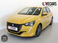 Usado Peugeot 208 Active 103 CV (75 kW) 2021 Amarillo Utilitario