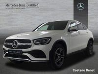 Usado Mercedes GLC300e AMG line 320 CV (235 kW) 2023 Blanco polar