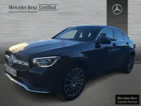 Usado Mercedes GLC220 AMG line 194 CV (142 kW) 2021 Gris grafito SUV