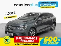 Usado Renault Mégane GrandTour Techno 140 CV (102 kW) 2023 Gris Familiar