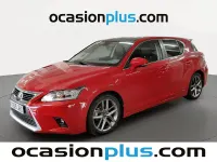 Usado Lexus CT200h Luxury Line 136 CV (100 kW) 2015 Rojo Utilitario