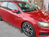 Usado VW Golf VII Sportline 110 CV (80 kW) 2018 Rojo Familiar
