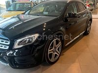 Usado Mercedes GLA200 AMG line 136 CV (100 kW) 2017 Negro SUV