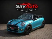 Usado Mini One Cabriolet 102 CV (75 kW) 2016 Azul Descapotable