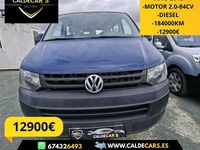 Usado VW Transporter Pro 84 CV (61 kW) 2013 Azul Van