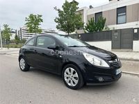 Usado Opel Corsa Enjoy 75 CV (55 kW) 2008 Negro Utilitario