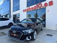 Usado Audi A3 Advanced 110 CV (80 kW) 2022 Negro Berlina