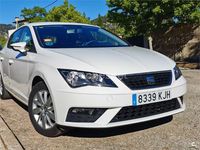 Usado Seat Leon Reference 115 CV (84 kW) 2018 Blanco Berlina