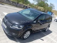 Usado VW Touran Advance 105 CV (77 kW) 2015 Negro Monovolumen
