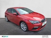 Usado Seat Leon FR 130 CV (95 kW) 2019 Rojo Utilitario