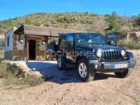 Usado Jeep Wrangler Sahara 200 CV (147 kW) 2014 Negro SUV