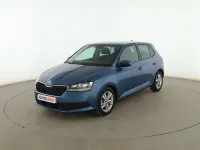 Usado Skoda Fabia Ambition 95 CV (69 kW) 2021 Azul Utilitario