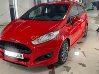 Usado Ford Fiesta ST-Line 100 CV (73 kW) 2017 Rojo Berlina