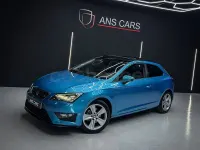 Usado Seat Leon FR 150 CV (110 kW) 2014 Azul Berlina