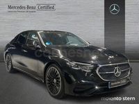Usado Mercedes E220 197 CV (144 kW) 2025 Negro Berlina